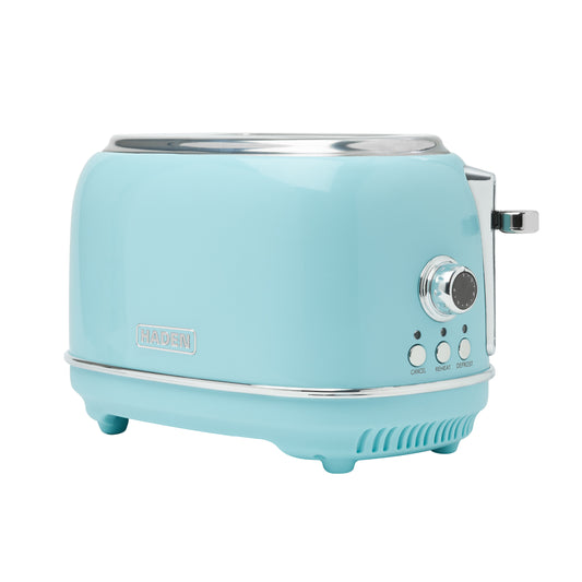 Haden Heritage 2 Slice Toaster – Turquoise Blue Toasters Haden