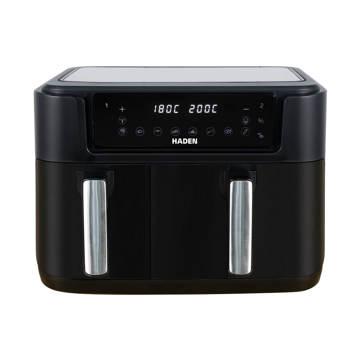 Haden 9.5L Dual Air Fryer – Black Haden
