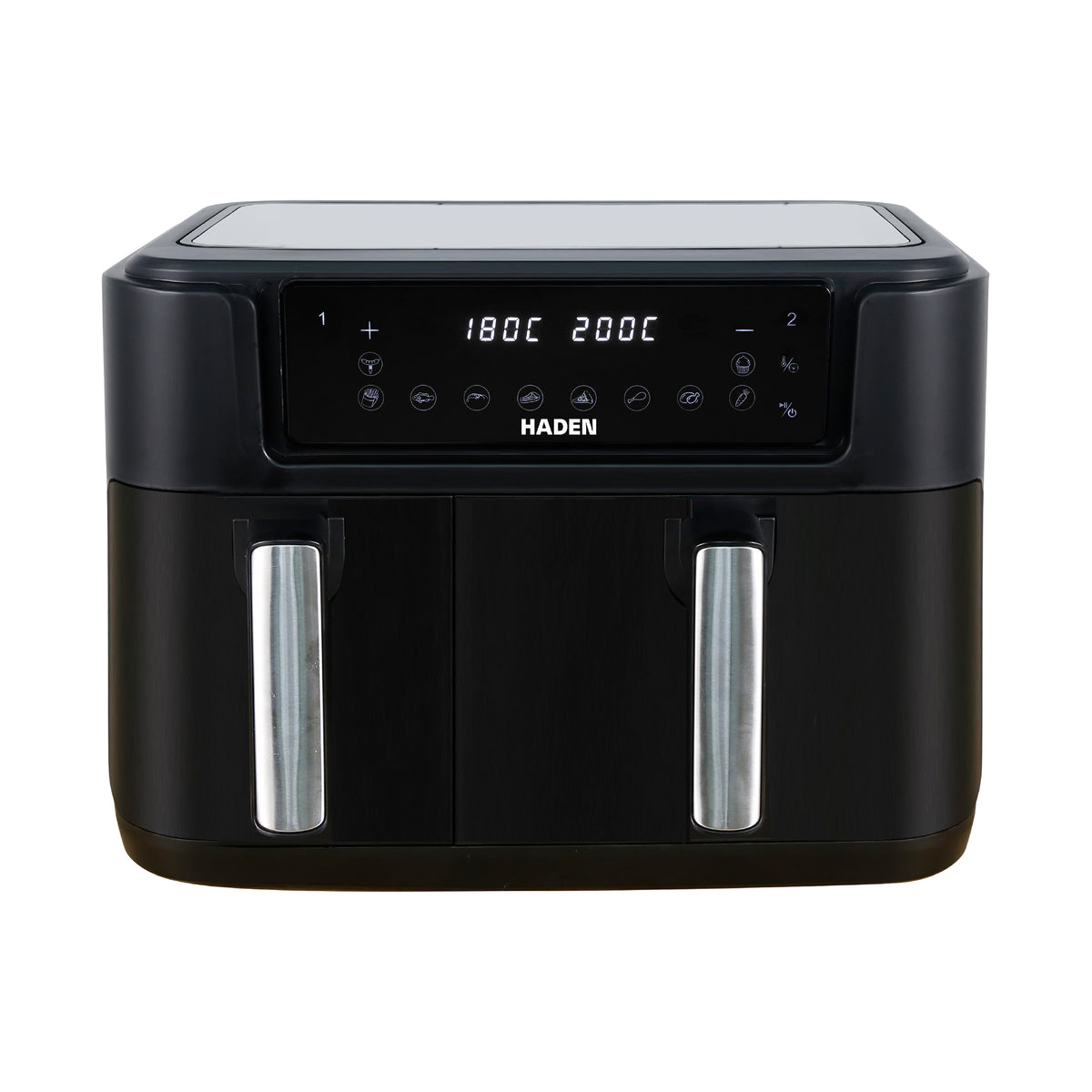 Haden 9.5L Dual Air Fryer – Black Haden
