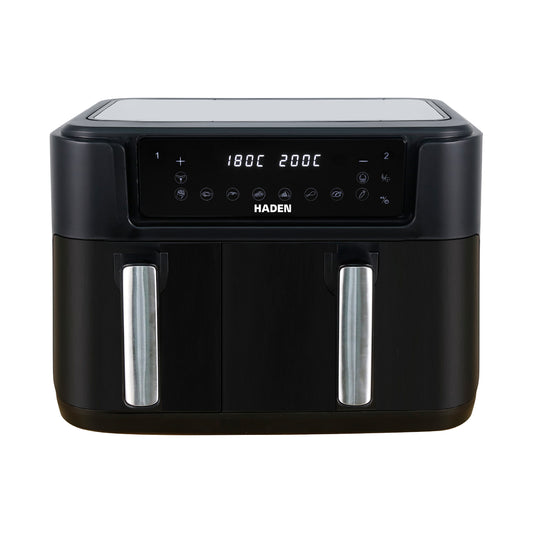 Haden 9.5L Dual Air Fryer Black Haden