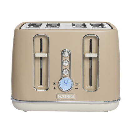 Haden Dorchester 4 Slice Toaster Cashmere Beige Toasters Haden