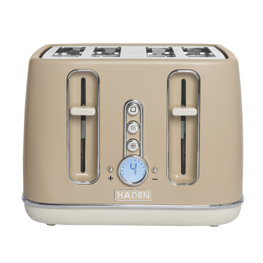 Haden Dorchester 4 Slice Toaster Cashmere Beige Toasters Haden
