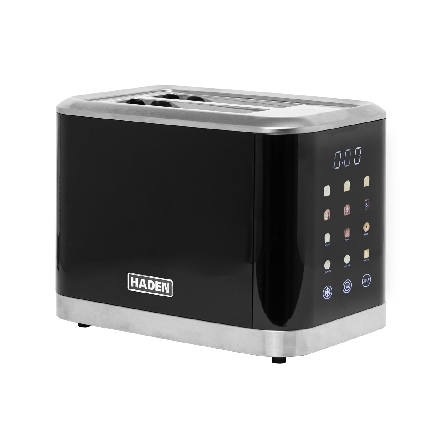 Haden Sensor 2 Slice Toaster – Black Toasters Haden