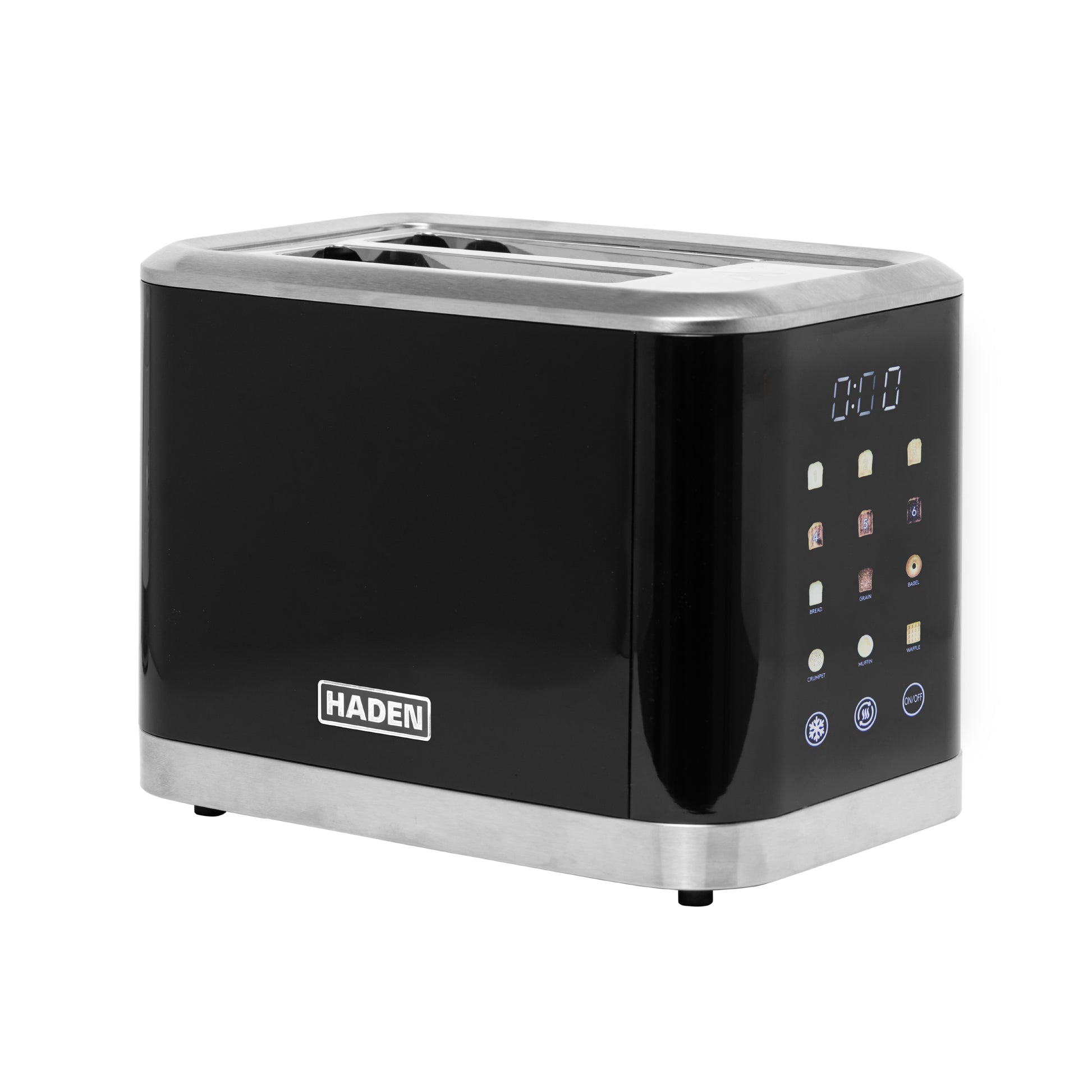 Haden Sensor 2 Slice Toaster – Black Toasters Haden