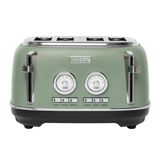 Haden Jersey 4 Slice Toaster Cedar Green