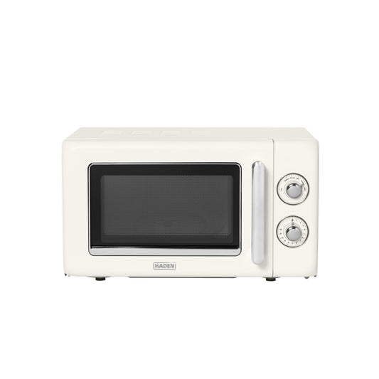 Haden 17L Retro Microwave – Cream Microwave Ovens Haden