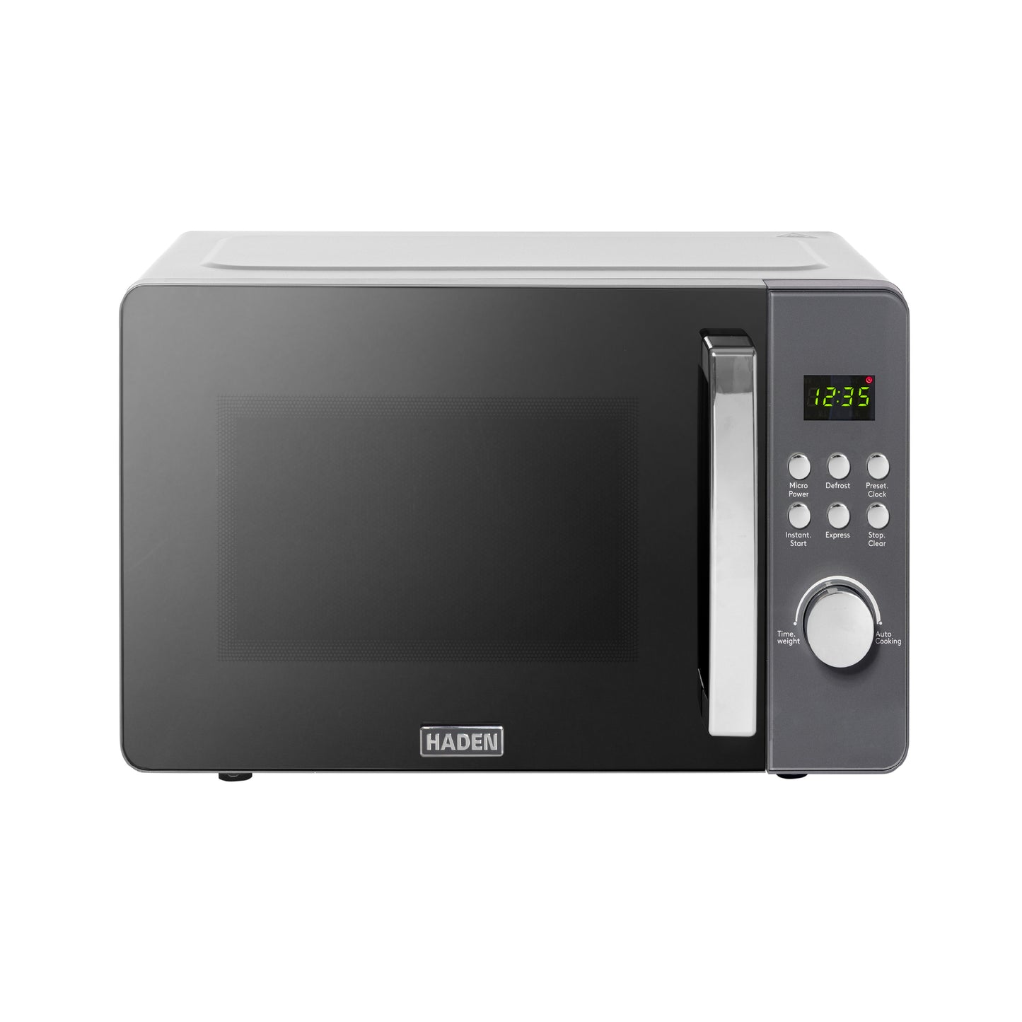 Haden 17L Digital Microwave – Grey Microwave Ovens Haden
