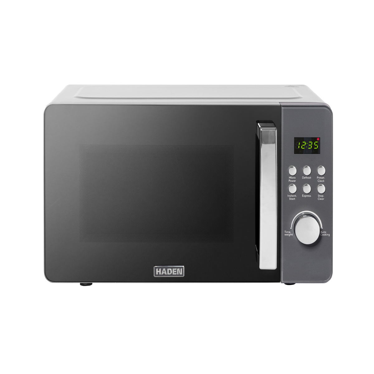 Haden 17L Digital Microwave – Grey Microwave Ovens Haden