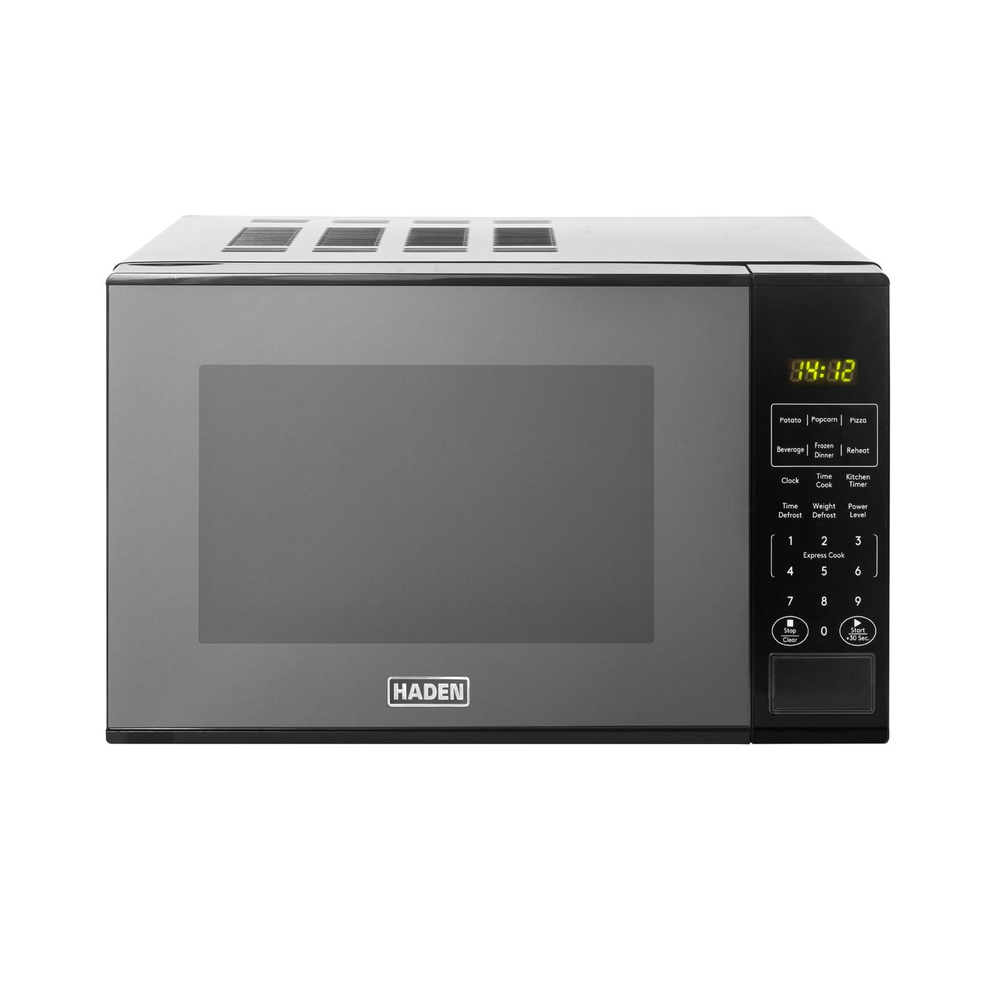 Haden 20L Touch Control Microwave in Black Microwave Ovens Haden