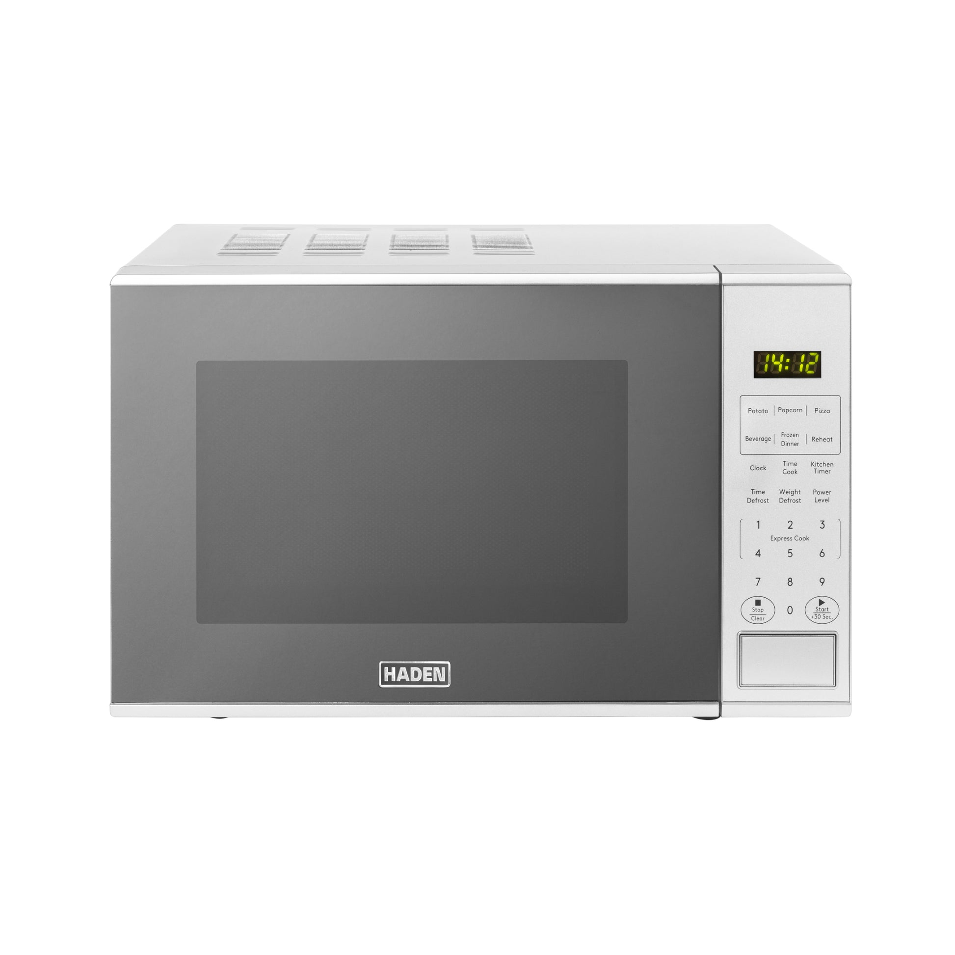 Haden 20L Touch Control Microwave in Silver Microwave Ovens Haden