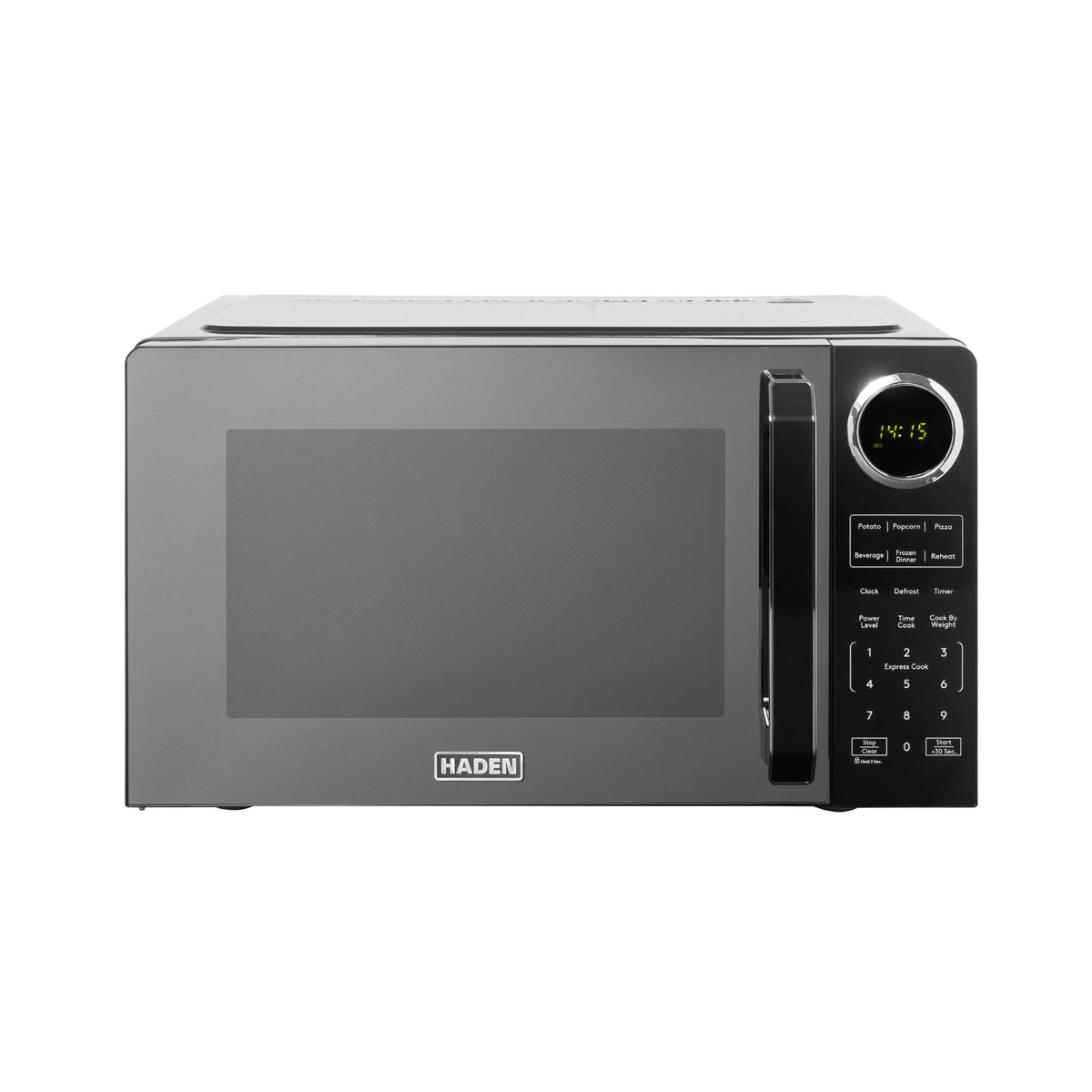 Haden 23L Touch Control Microwave – Black Microwave Ovens Haden