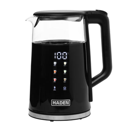 Haden 1.7L Sensor Kettle – Black Electric Kettles Haden