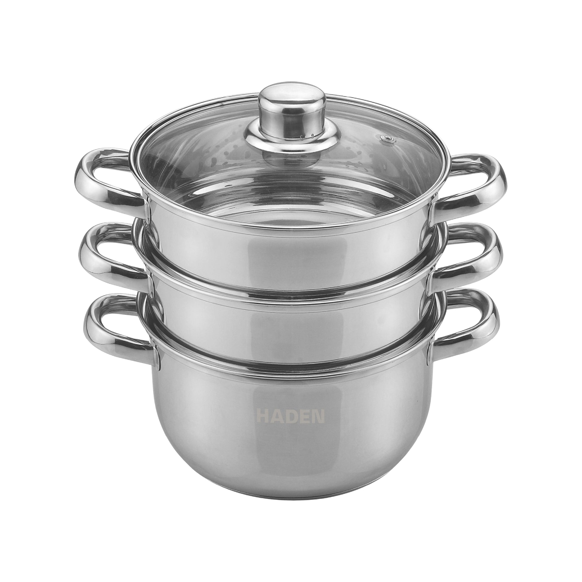 18cm Essential Stainless Steel Steamer Kitchen Haden