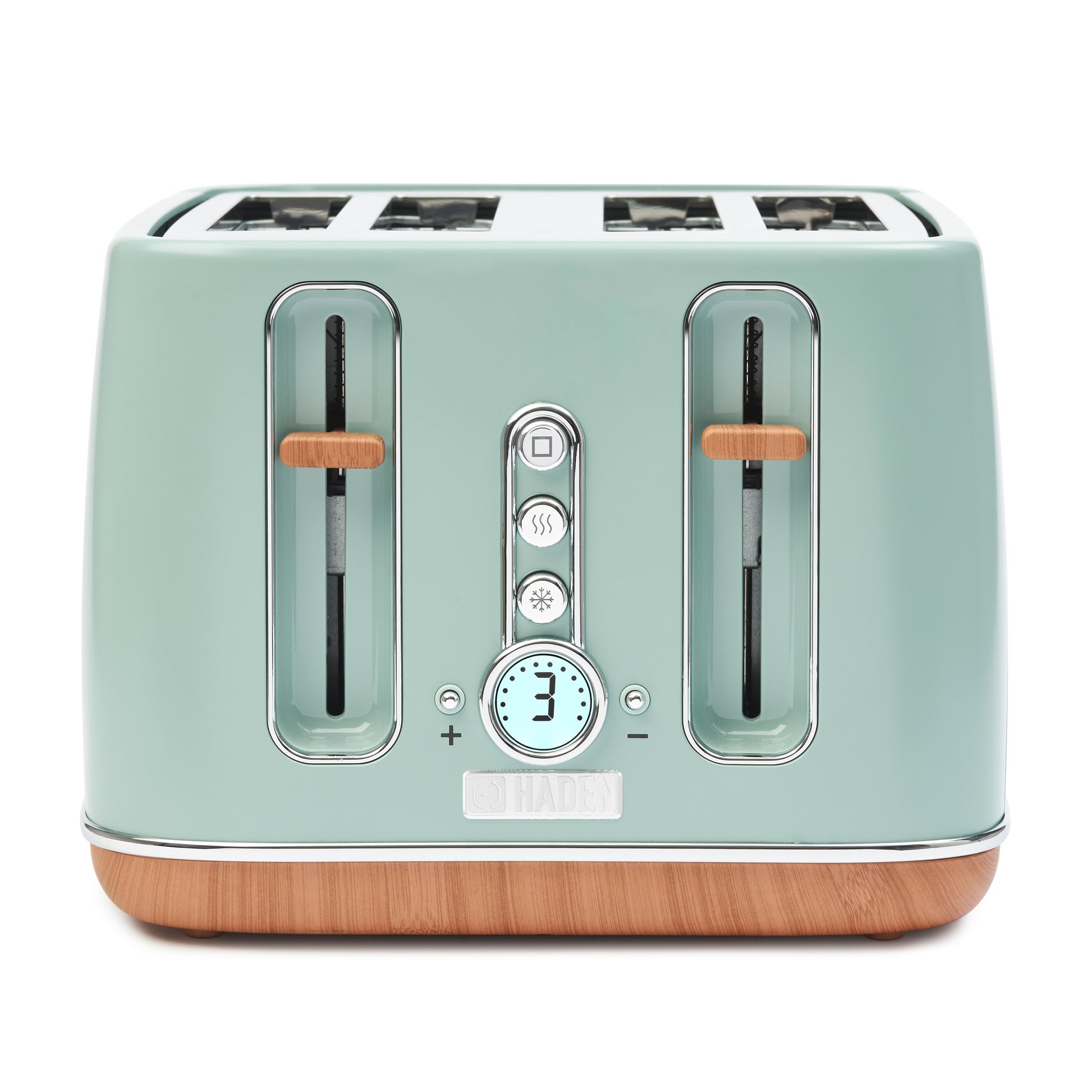 Haden Dorchester Sage Green 4 Slice Toaster Toasters Haden