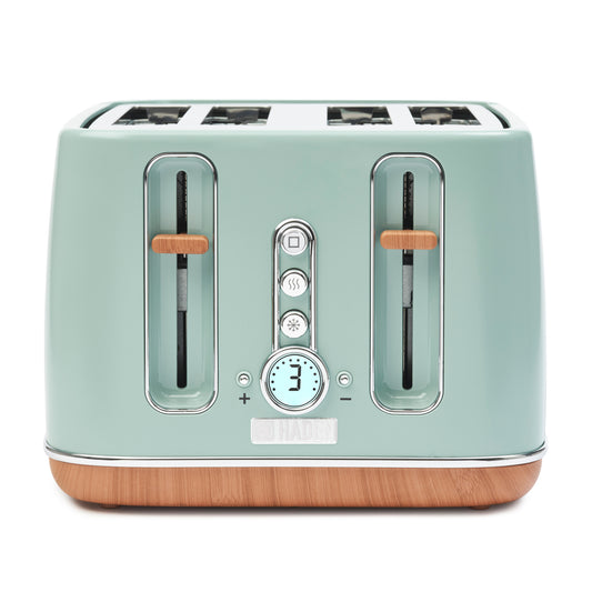 Haden Dorchester Sage Green 4 Slice Toaster Toasters Haden