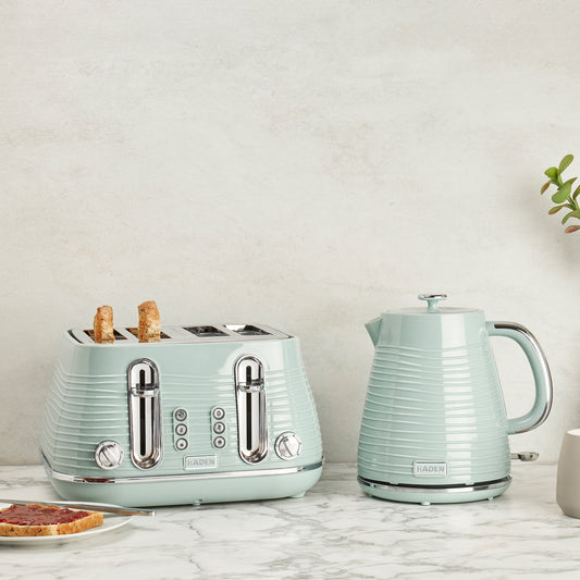 Haden Devon Eucalyptus Kettle and Toaster Bundle Bundle Haden
