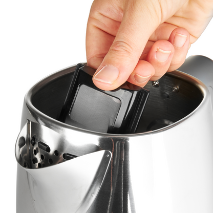Haden Dorchester Chrome & Rose Gold Kettle Electric Kettles Haden