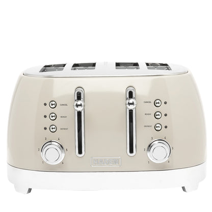 Haden Bristol Putty 4 Slice Toaster Kitchen Haden