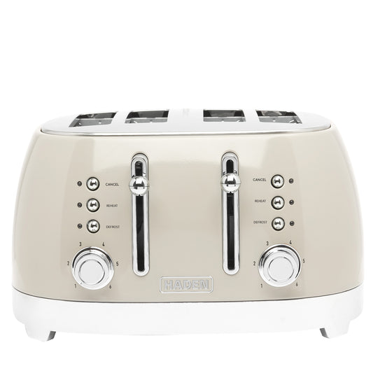 Haden Bristol Putty 4 Slice Toaster Kitchen Haden