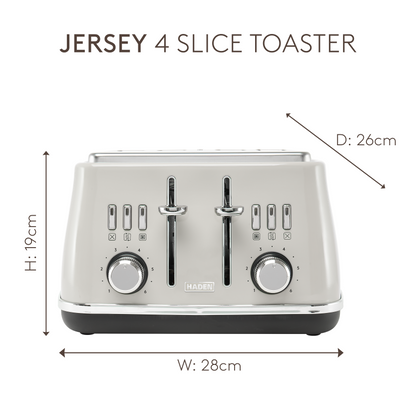 Haden Cotswold 4 Slice Putty Toaster Toasters Haden