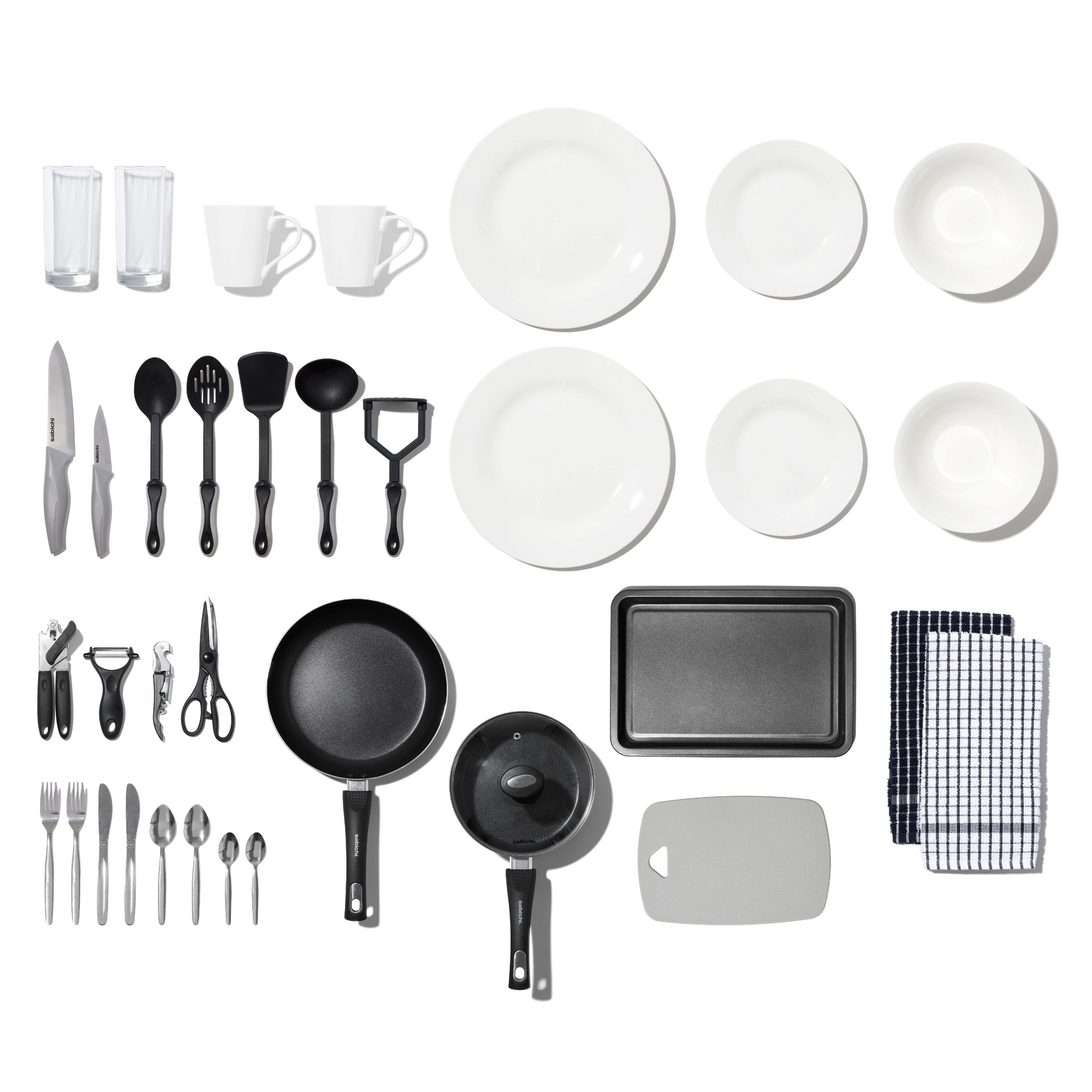 35 Piece Kitchen Starter Kit Kitchen Sabichi Homewares Ltd