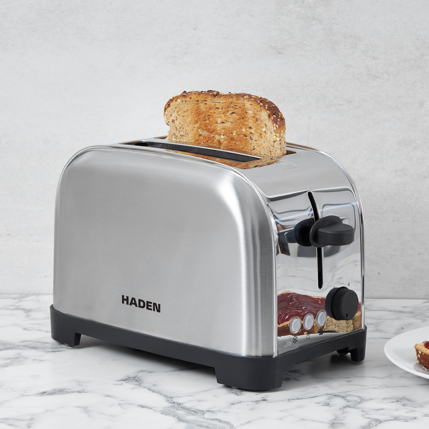 Haden Iver Stainless Steel 2 Slice Toaster Toasters Haden