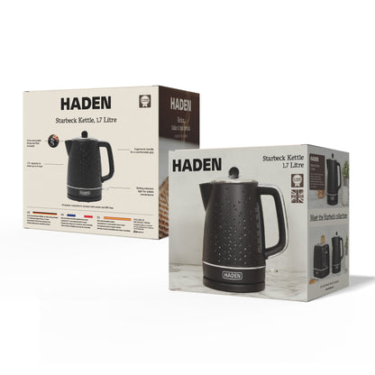 Haden Starbeck Black Kettle Electric Kettles Haden