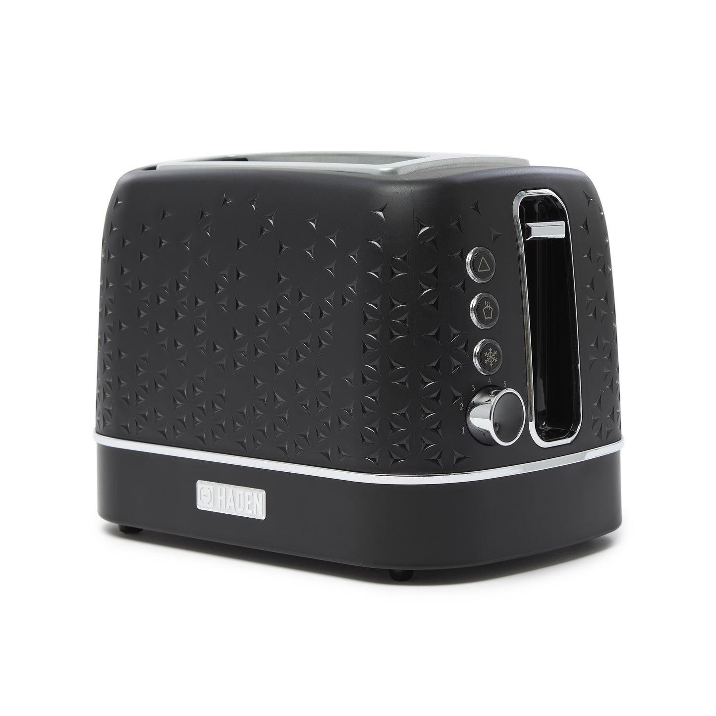 Haden Starbeck Black 2 Slice Toaster