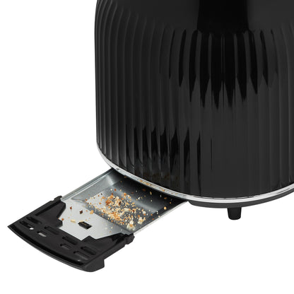 Haden York 2 Slice Toaster Black Toasters Haden