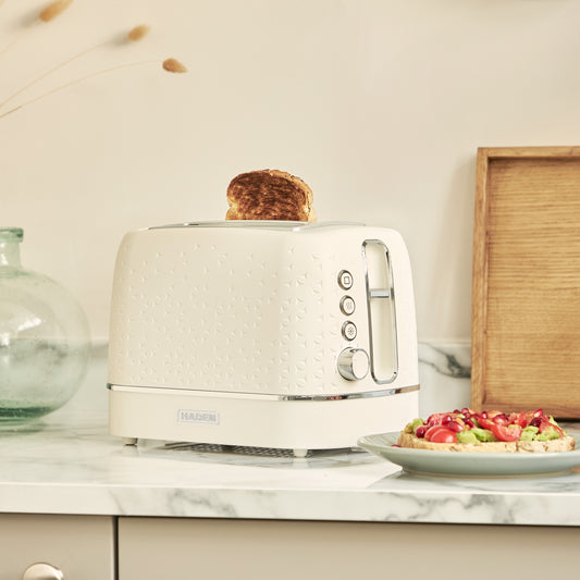 Haden Starbeck Ivory 2 Slice Toaster Toasters Haden