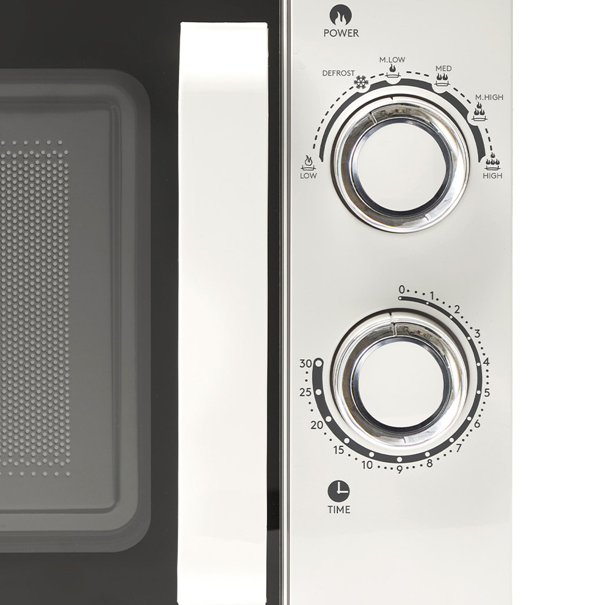 Haden 20L 800W White Microwave Microwave Ovens Haden