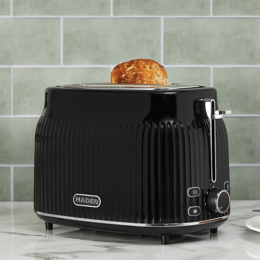 Haden York 2 Slice Toaster Black Toasters Haden