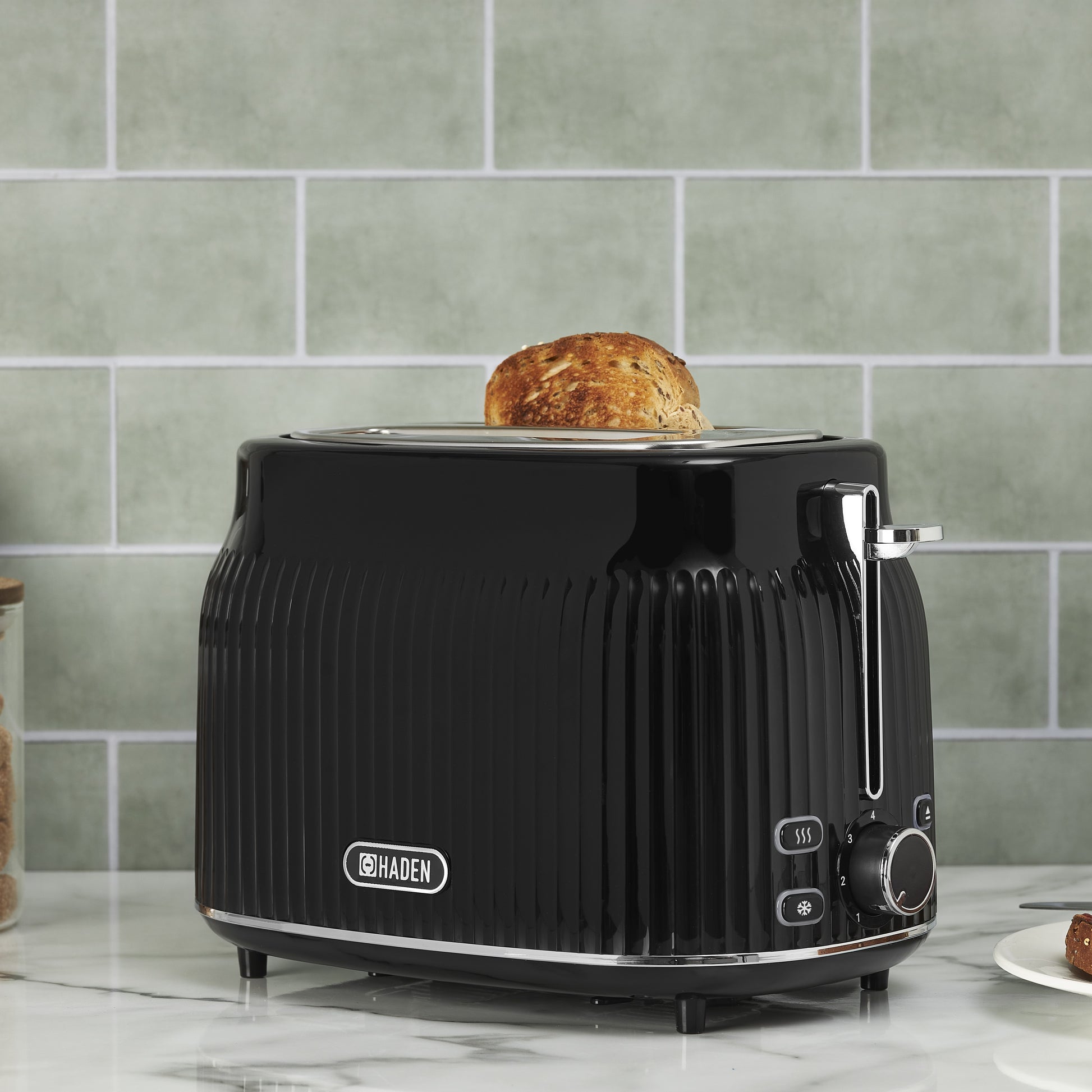 Haden York 2 Slice Toaster Black Toasters Haden