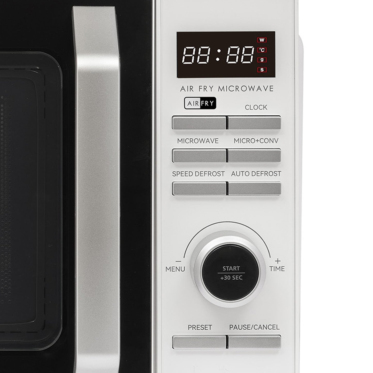 Haden 20L White Air Fryer Microwave Microwave Ovens Haden