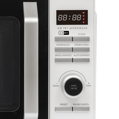 Haden 20L White Air Fryer Microwave Microwave Ovens Haden