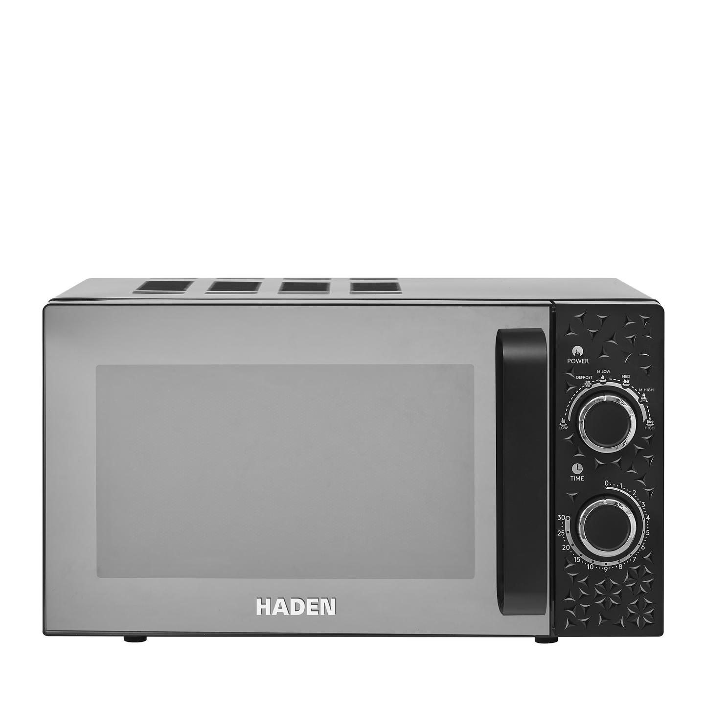 Haden Starbeck 800W Black Microwave