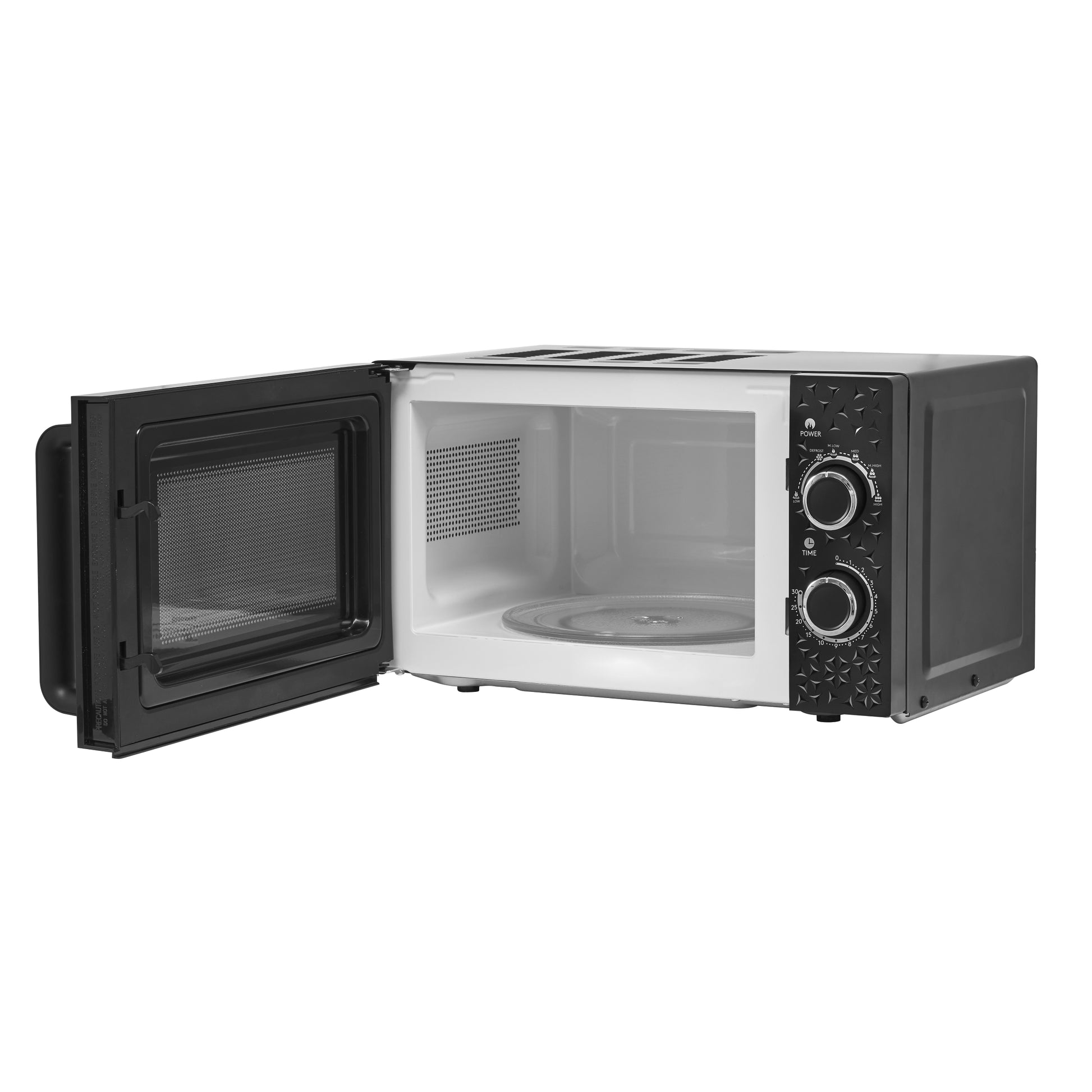 Haden Starbeck 800W Black Microwave Microwave Ovens Haden