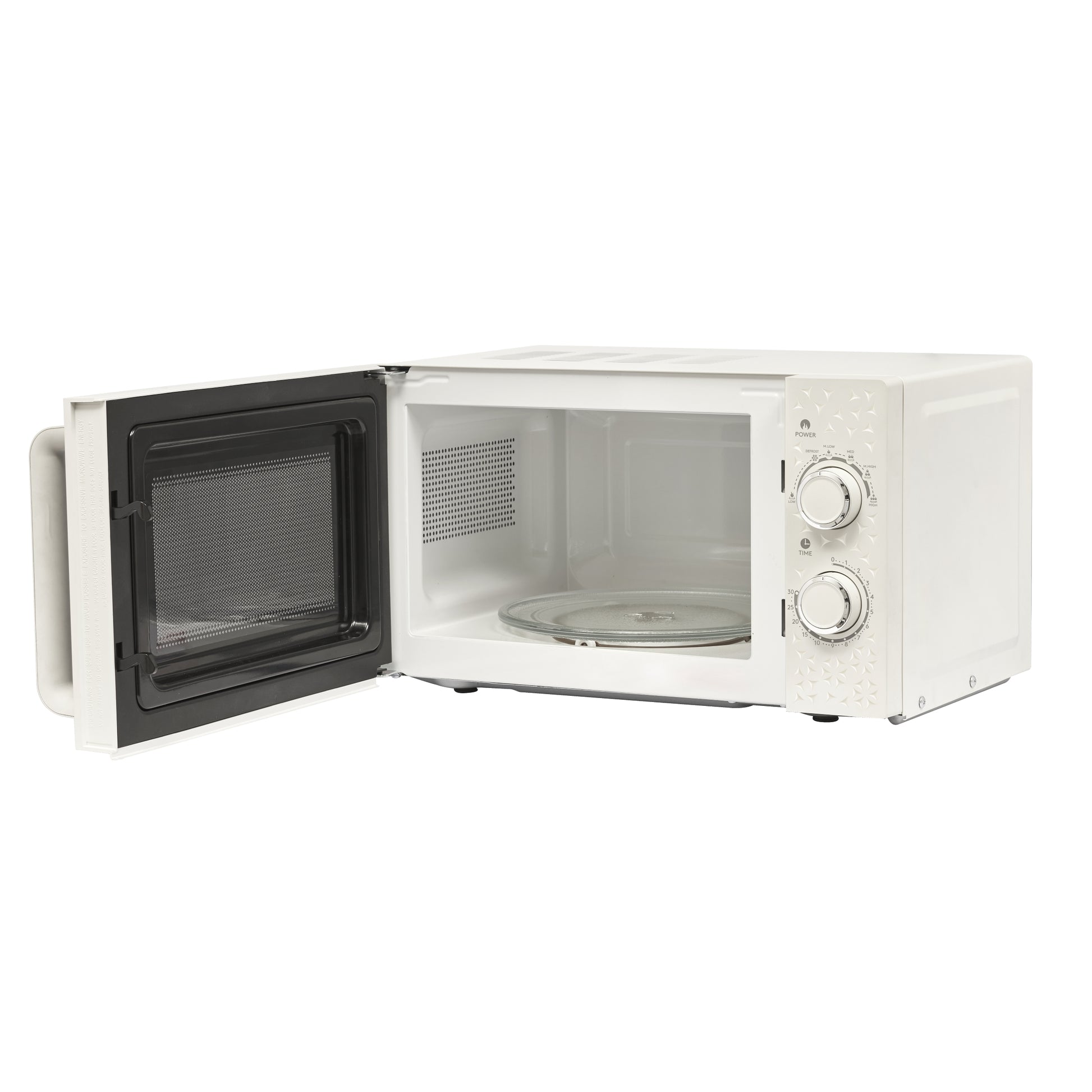 Haden Starbeck 800W White Microwave Microwave Ovens Haden