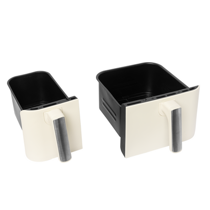 Haden 9.5L Dual Basket Air Fryer Cream Haden