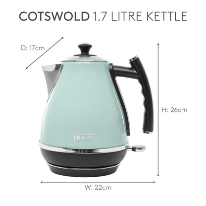 Haden Cotswold Sage Kettle Electric Kettles Haden
