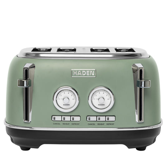 Haden Jersey 4 Slice Toaster Cedar Green Toasters Haden