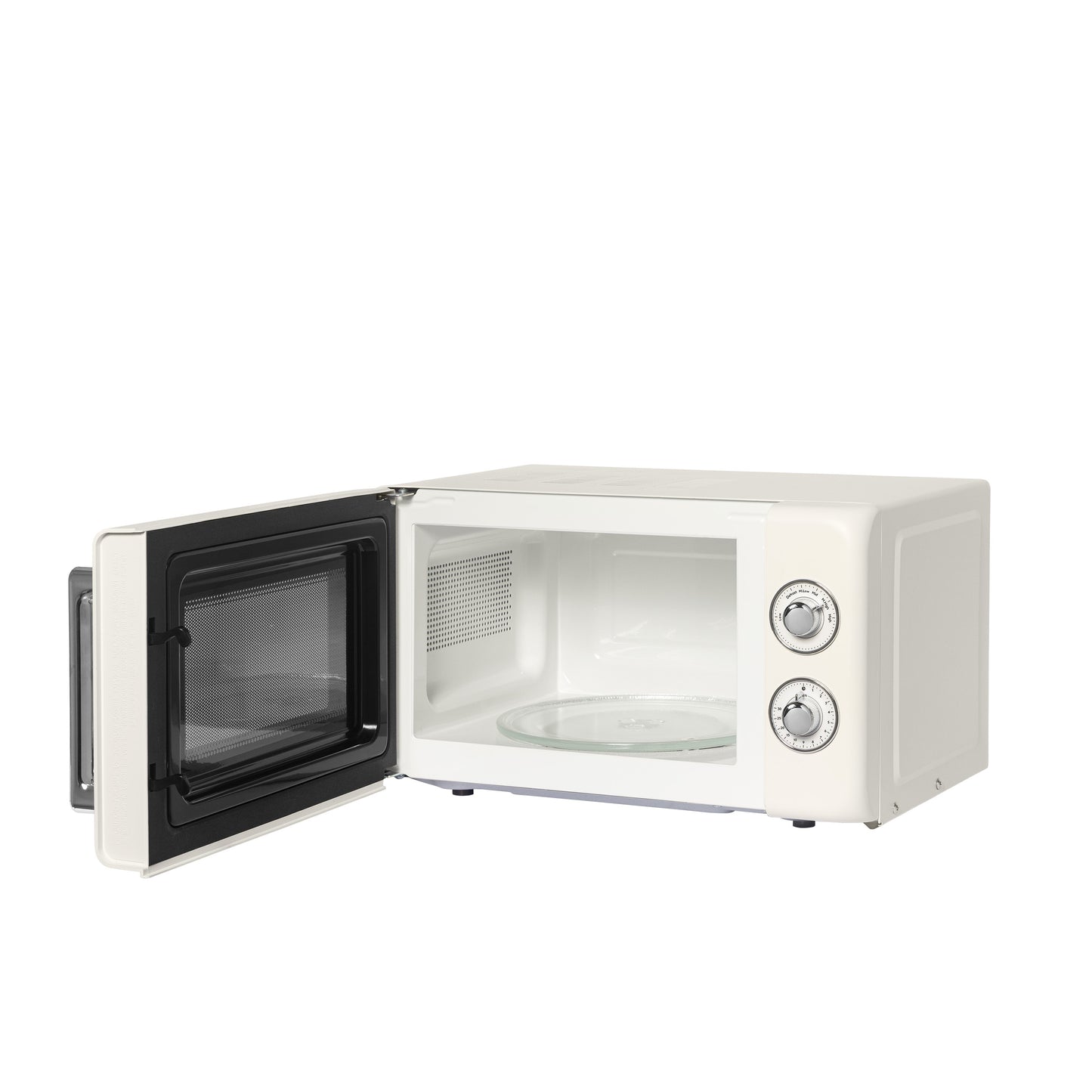 Haden 17L Retro Microwave in Cream Microwave Ovens Haden