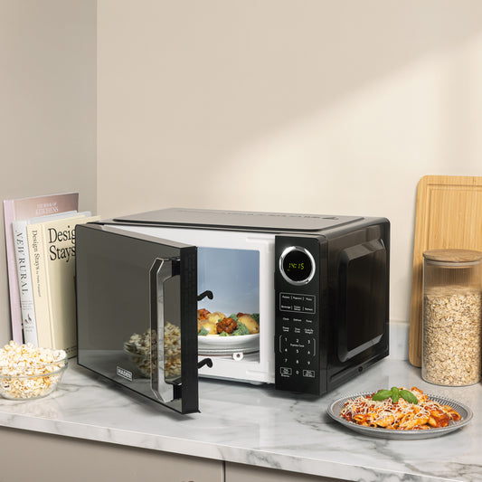 Haden 23L Touch Control Microwave in Black Microwave Ovens Haden