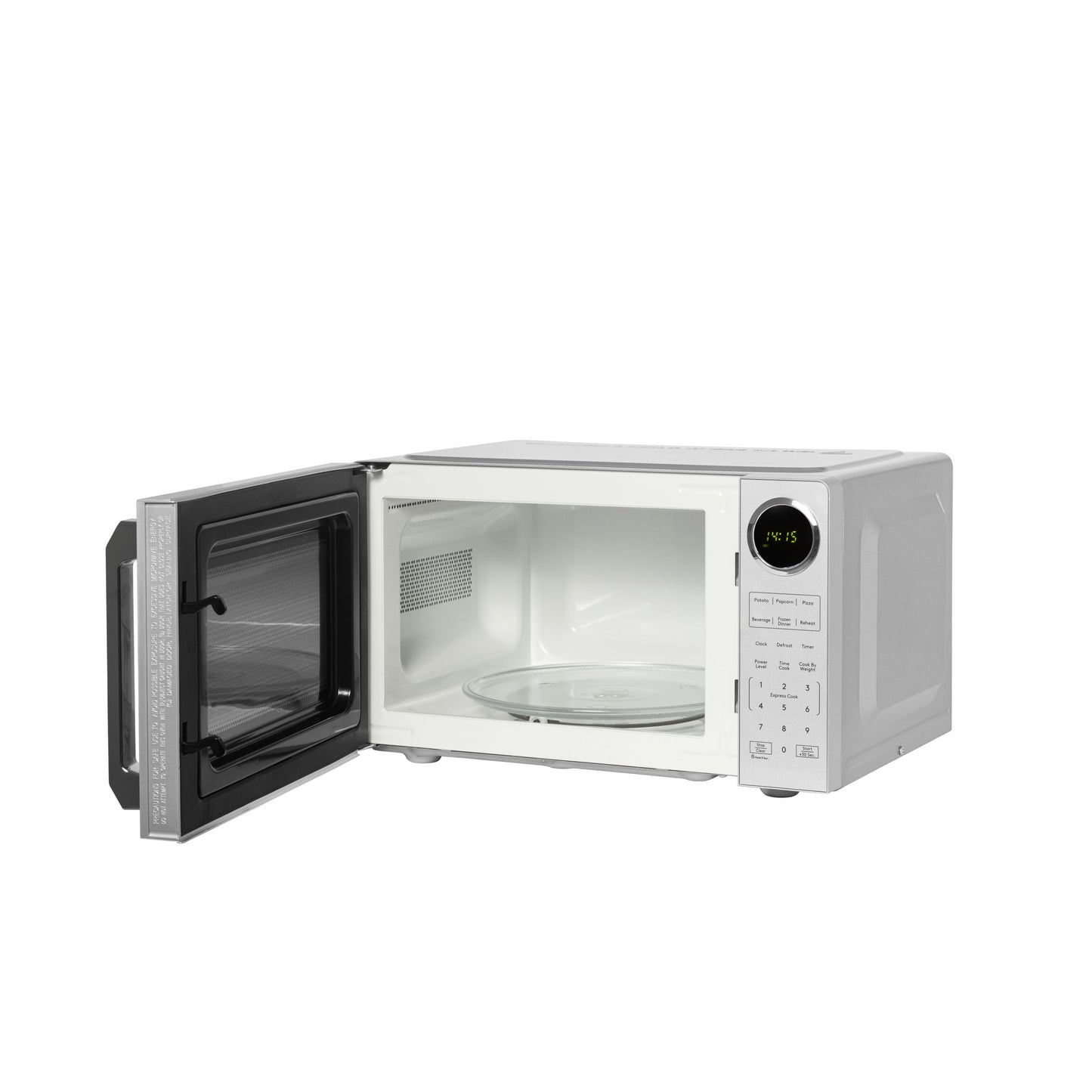 Haden 23L Touch Control Microwave in Silver Microwave Ovens Haden