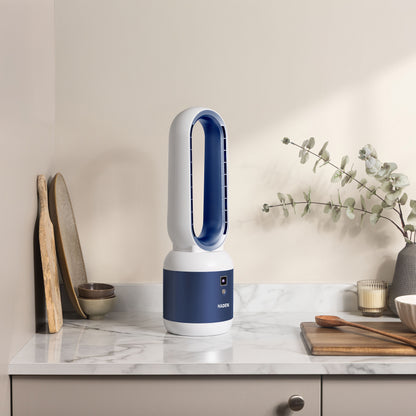 Haden Bladeless Table Fan Blue