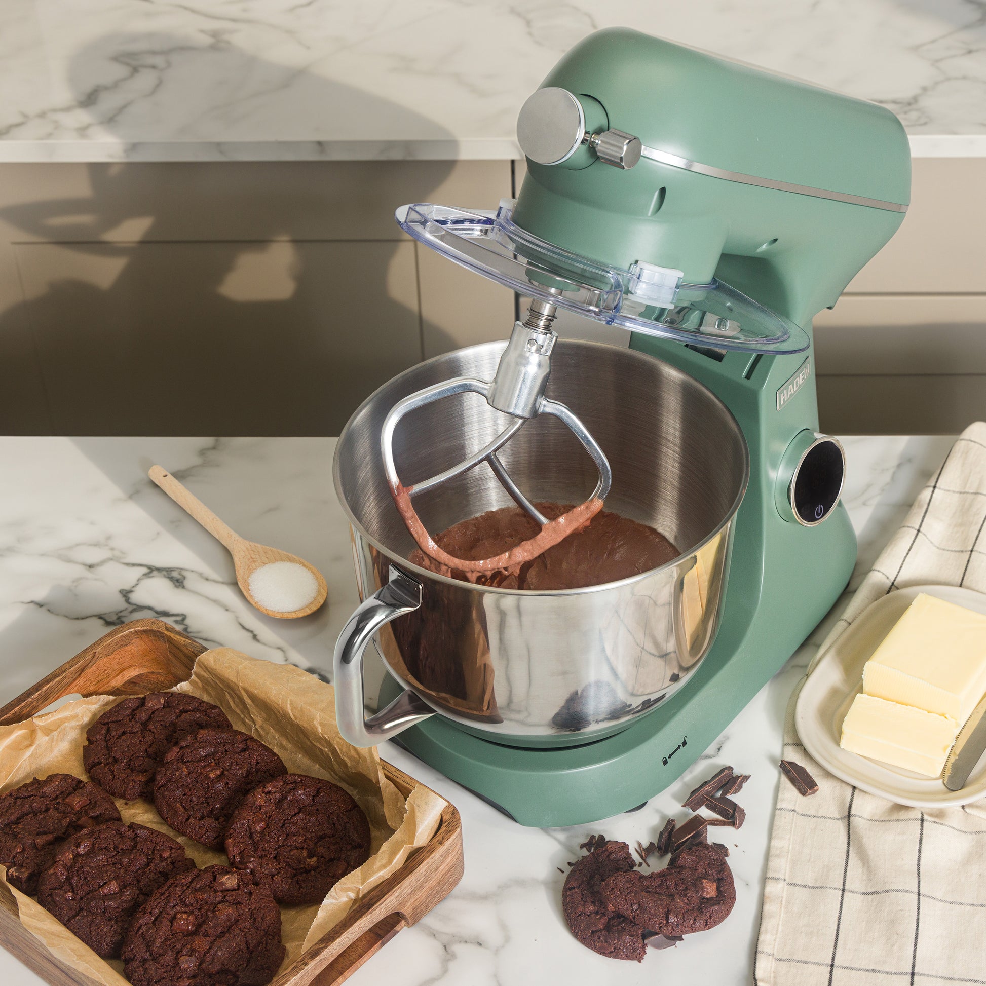 Haden 6.5L Stand Mixer in Cedar Green Food Mixers & Blenders Haden