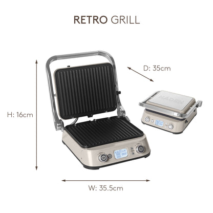 Haden Retro Grill Putty Electric Grill Haden