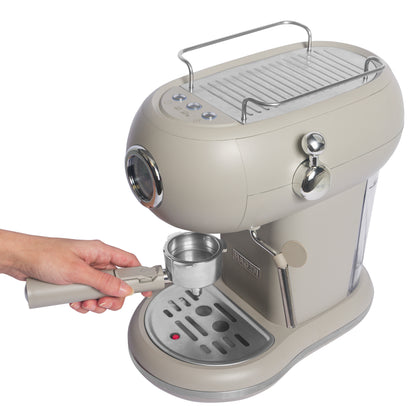 Haden Barista Espresso Machine Putty Beige Coffee machine Haden