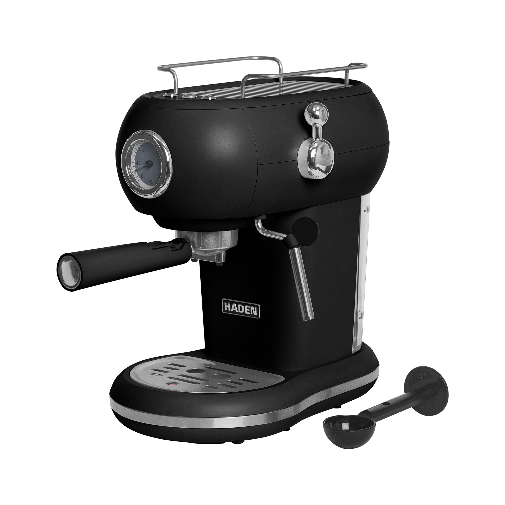 Haden Barista Espresso Machine Black Coffee machine Haden