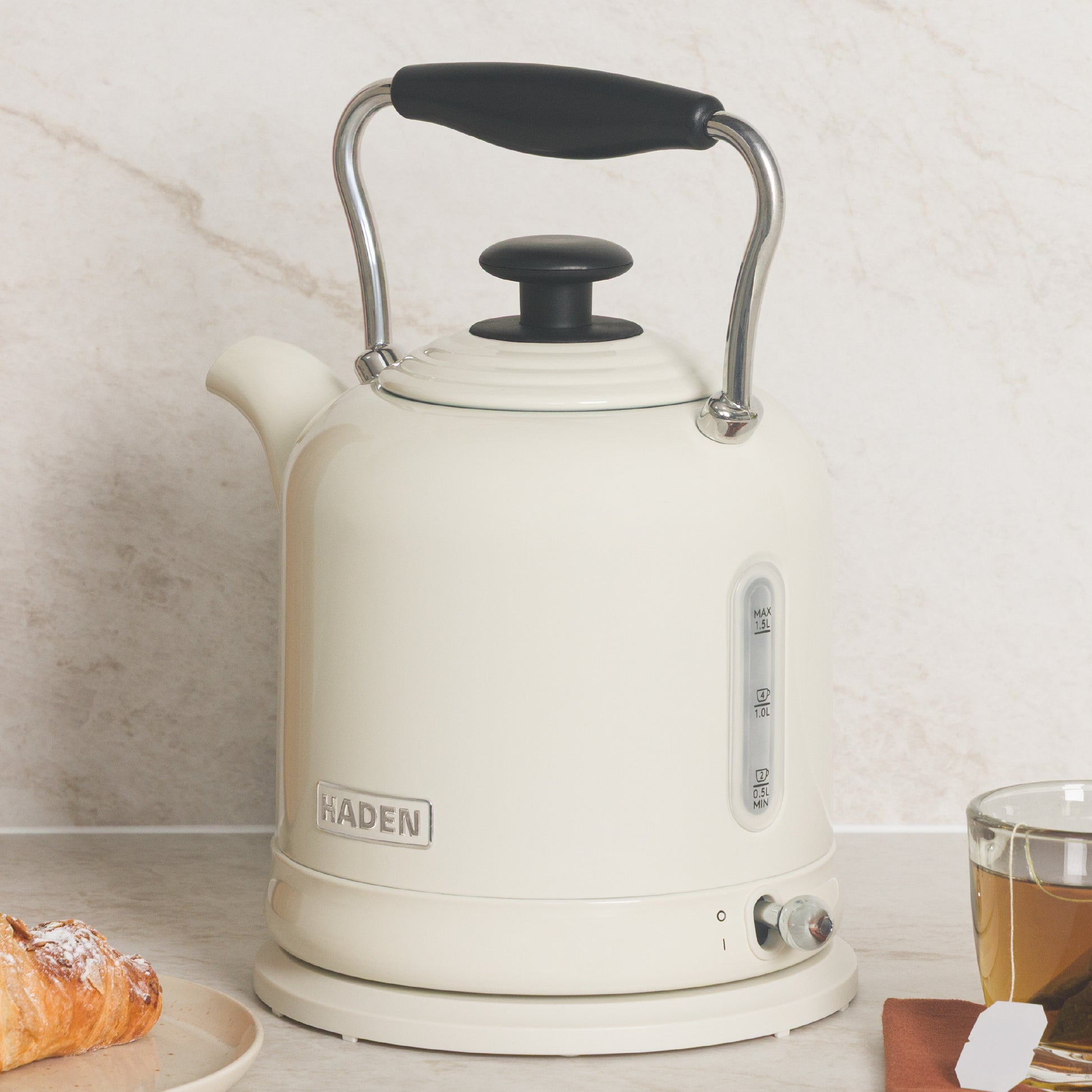 Haden Highclere Cream Kettle Electric Kettles Haden